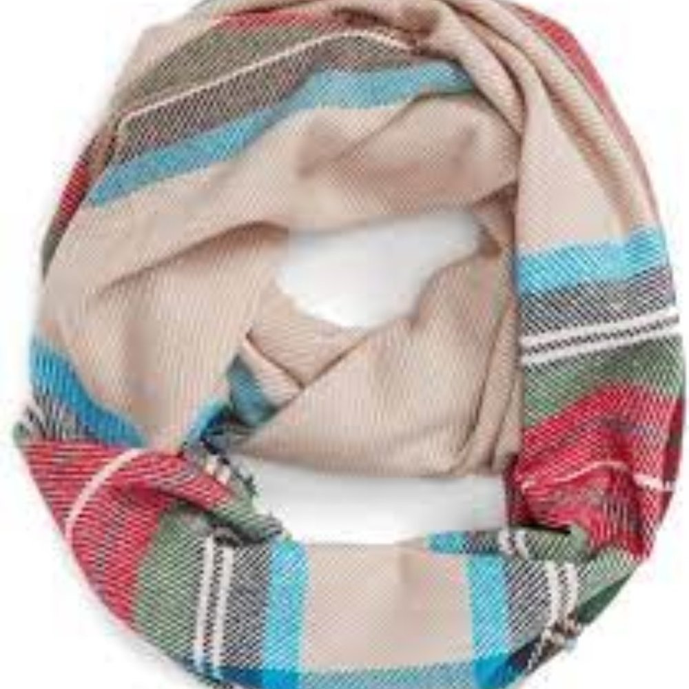 BP Plaid Infinity Scarf